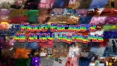 Flood Escape 2 - All 2024 Highlights | (Roblox Flood Escape 2)
