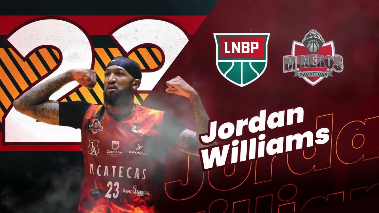 Jordan Williams Highlights 2021/22 || Mexico LNPB || Mineros De Azatecas