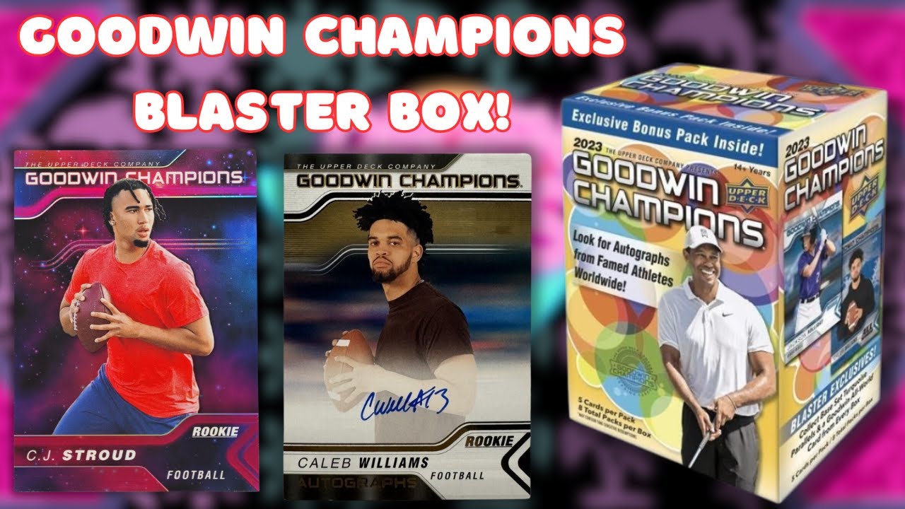 FIRST LOOK! 2023 Goodwin Champions Blaster Box Review!