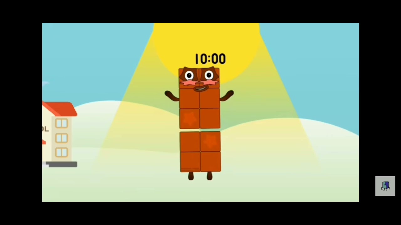 Number blocks 1:00-24:00