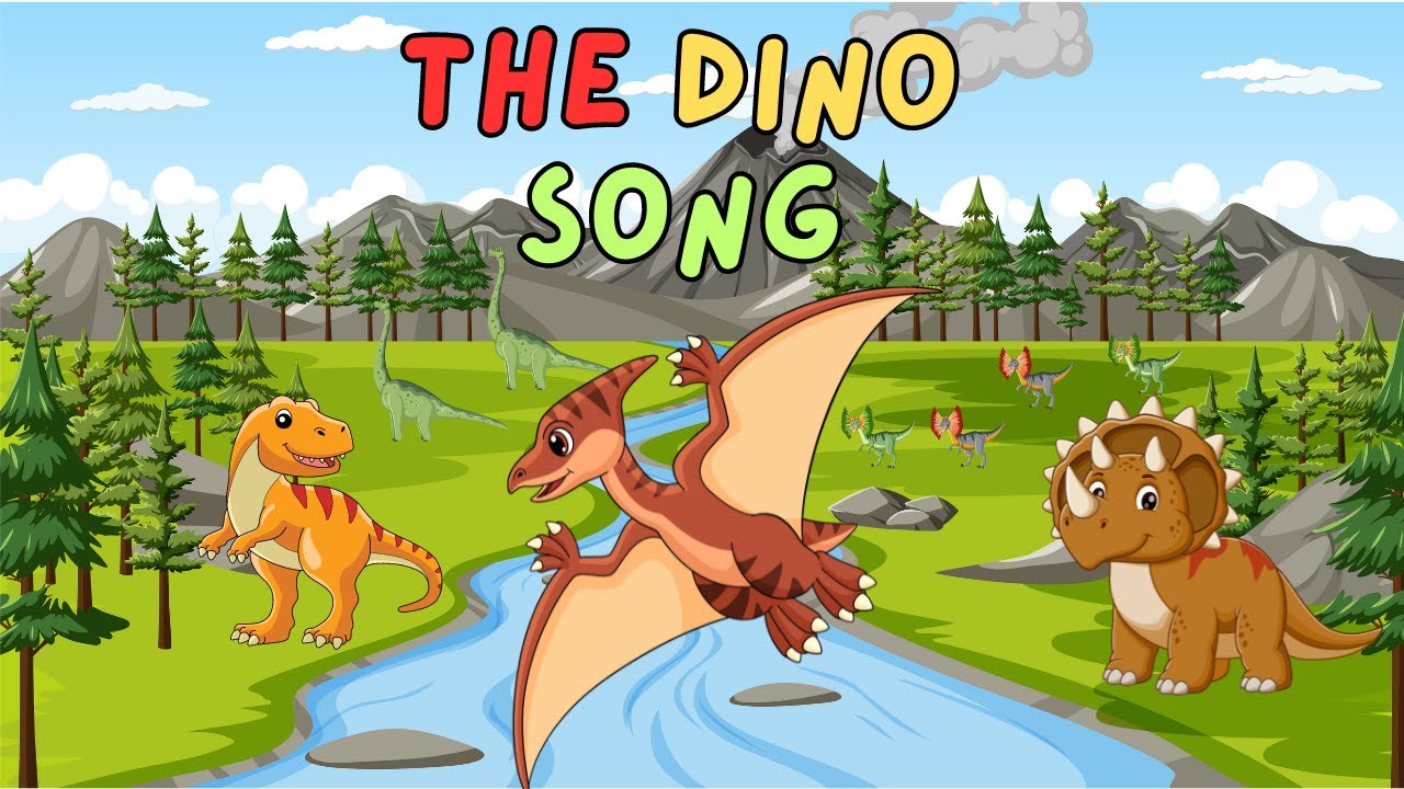 The Dino Song | Learn Dinosaur Names | Lalay Kids TV