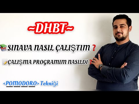 DHBT SINAVINA NASIL HAZIRLANMALIYIZ ⁉️