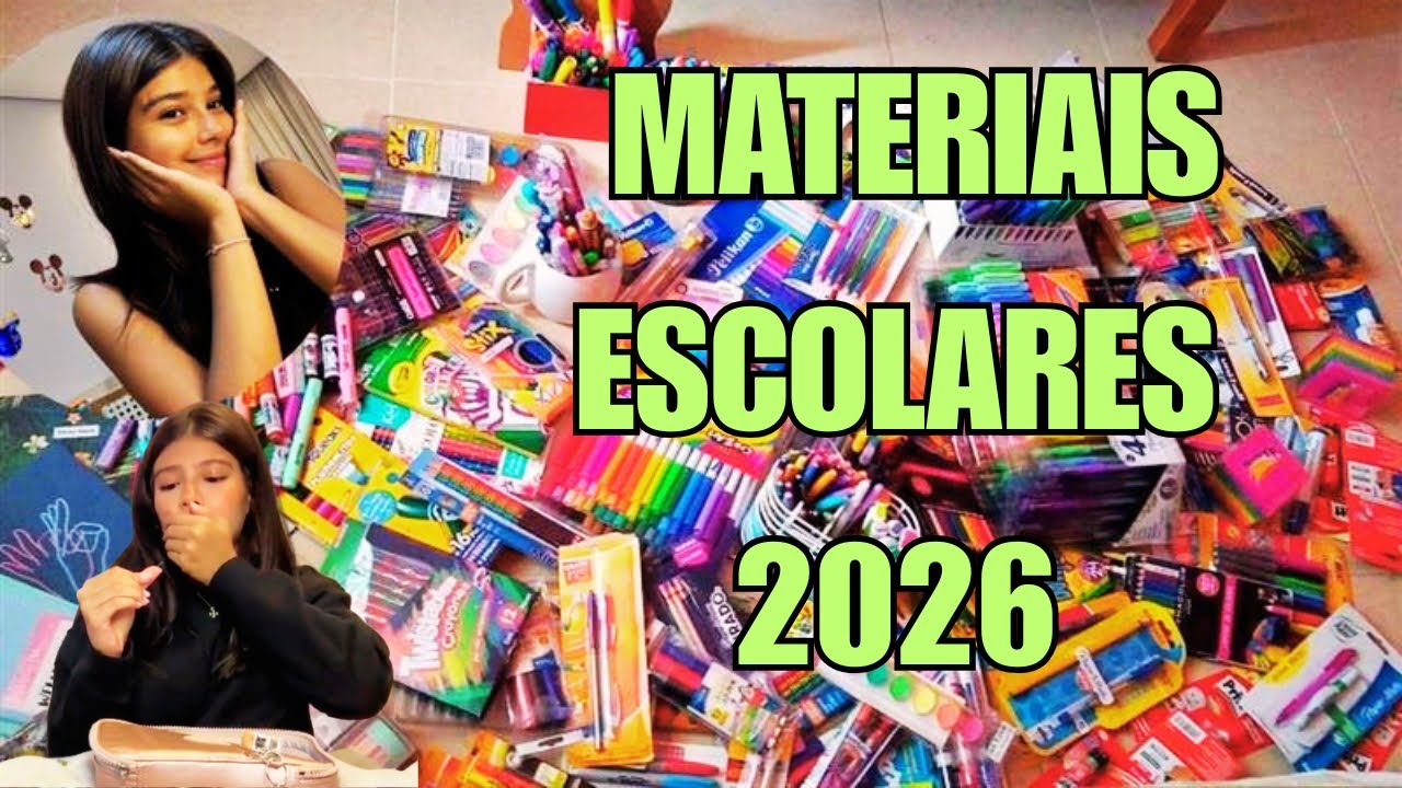 MEUS MATERIAIS ESCOLARES 2026 - Finalmente