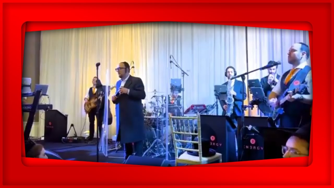 Lipa and En3rgy Band Ignite the Dance Floor with 'Moshe Rabeinu' at Wedding