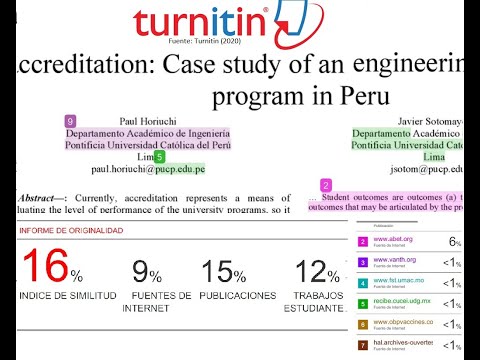 Video: ¿Puedo verificar la similitud en turnitin antes de enviar?