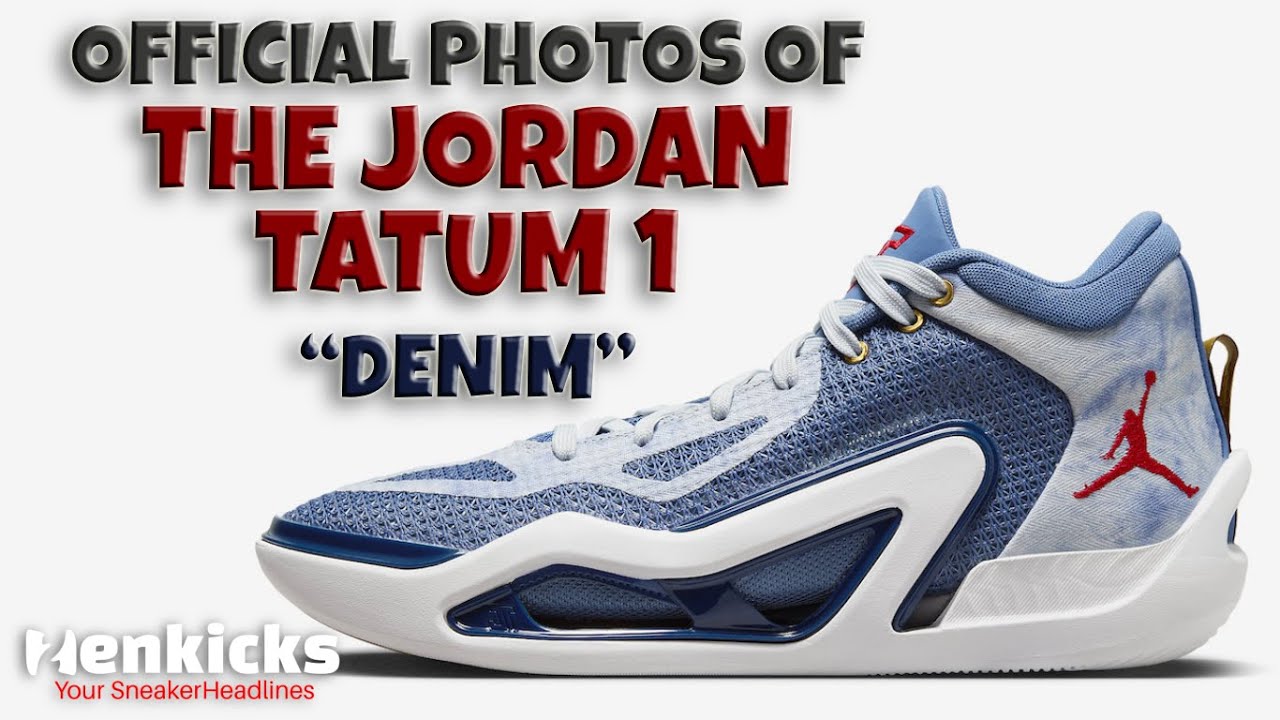 Jordan Tatum 1 Denim DZ3320-400 Release Date