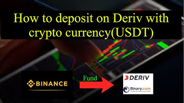 How to fund Deriv account with crypto(USDT). //Binance edition//