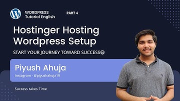 Hostinger Wordpress Setup | Part 4 | Wordpress Tutorial 2022 English | Mr Programmer
