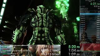 Final Fantasy XIII Trilogy - Any% Trilogy Speedrun - 11:45:55 [Part 1/2] [Streamed December 6, 2014]