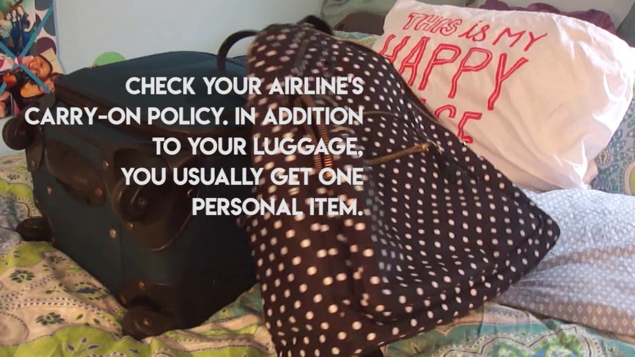 CarryOn Packing hacks YouTube