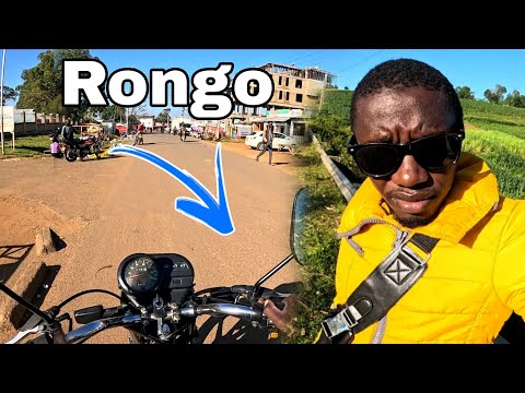 A RIDE THROUGH KENYAN S FORGOTTEN TOWN Rongo Town Iammarwa
