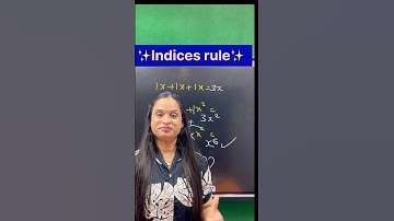 Indices rule #knowledgejunction31 #ytshorts #mathstricks #indicesrules #indices