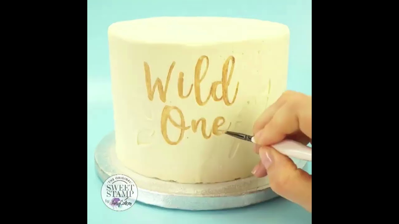Cómo usar Sweet Stamp sobre una tarta de fondant - Blog de recetas