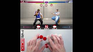 The quickest way to dash in Street Fighter 6 #HitBox #HowToHitBox #スト6 #SF6 #SOCD #Leverless