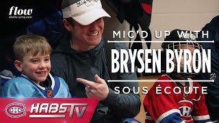 Hilarious Kid Commentary | Brysen Byron mic'd up at Habs Skills Competition