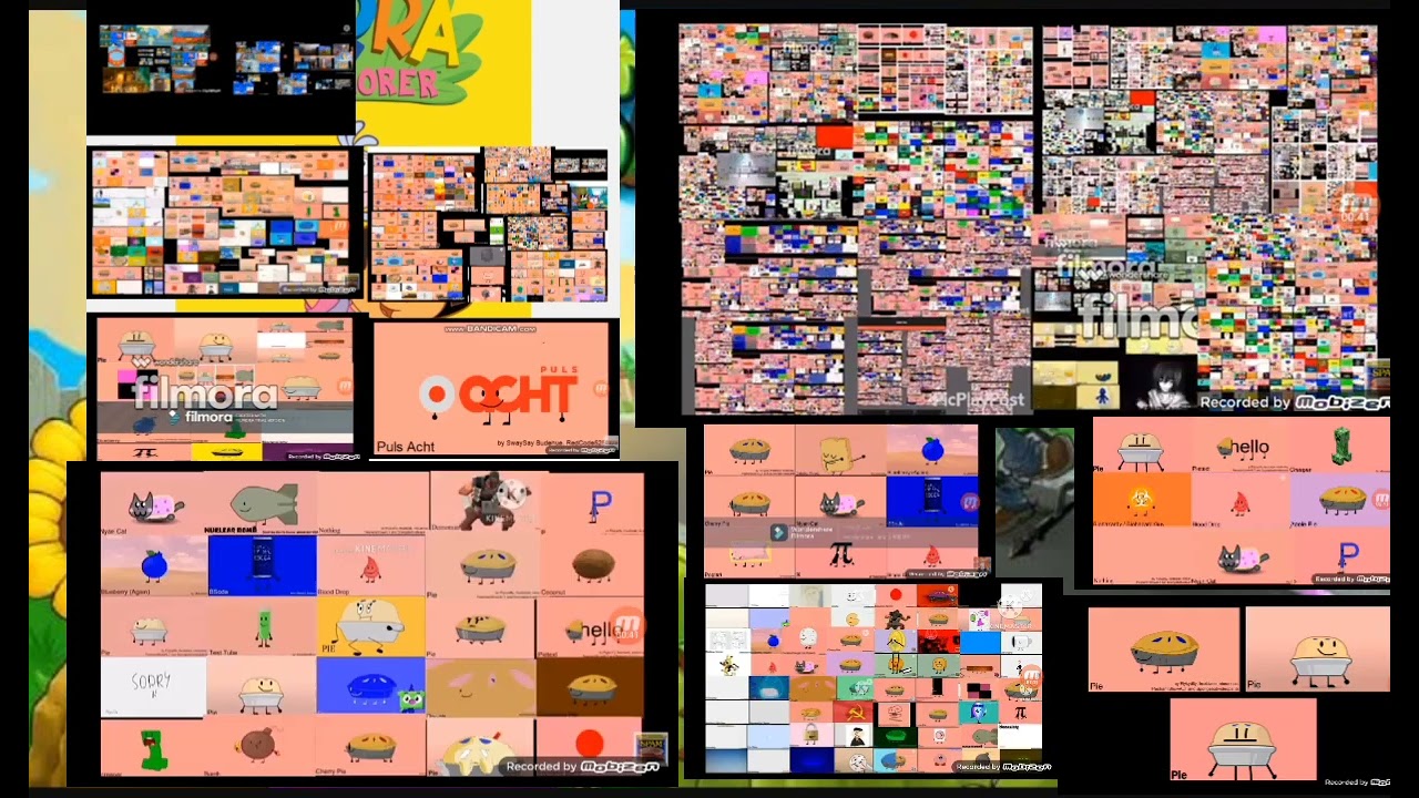 bfdi auditions all too many quadparison