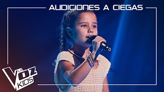 Triana Pampliega Canta Cómo Mirarte Audiciones A Ciegas La Voz Kids Antena 3 2024