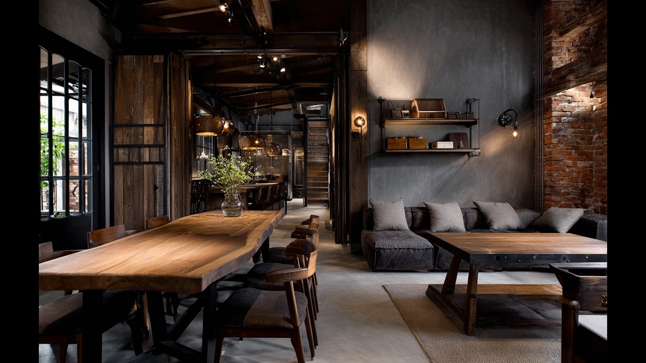 Vintage Rustic Interiors | Industrial Design Inspirations for Modern ...