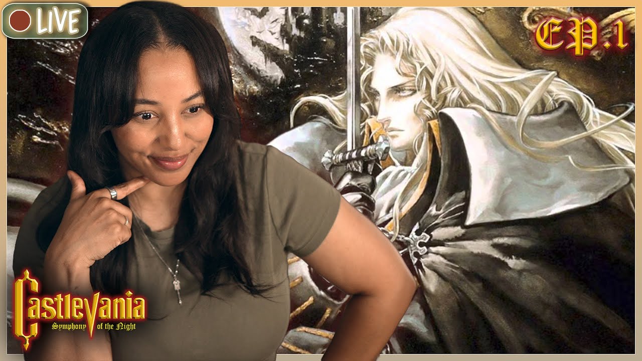 I hear this game's good • castlevania symphony of the night【retro game day】