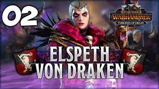 THE GRAVEYARD ROSE SHATTERS THE UNDEAD! Total War: Warhammer 3 - Elspeth Von Draken [IE] Campaign #2
