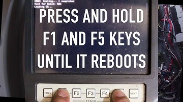 How to backup and restore. FANUC ROBOT