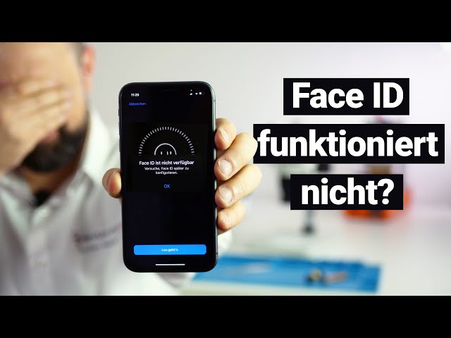 iPhone Face ID funktioniert nicht oder ist nicht verfügbar / deaktiviert? Face ID selber reparieren