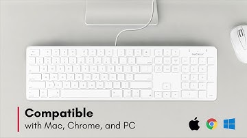 Slim USB Wired Keyboard - Efficient Typing for Mac and Windows PC | SLIMKEYPRO