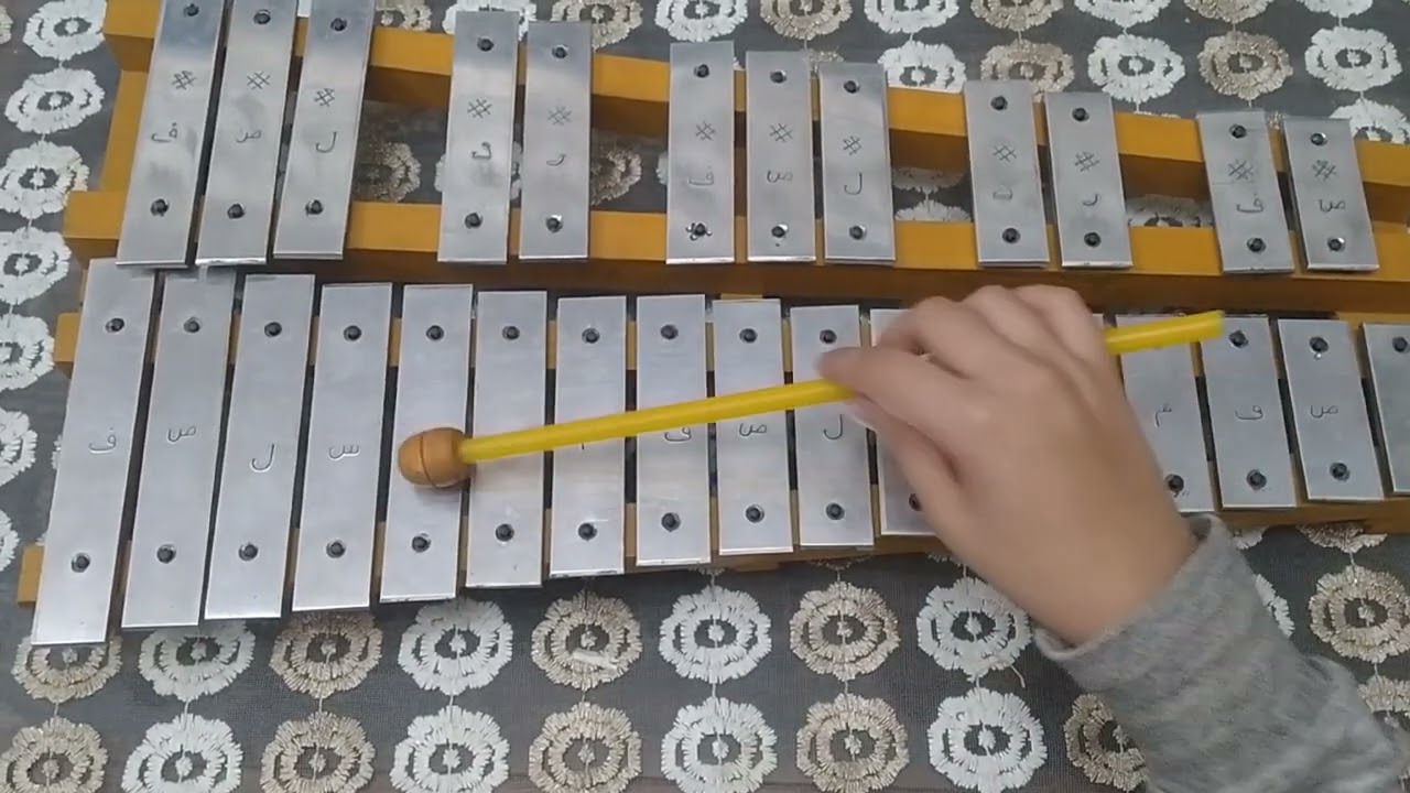تعليم عزف اغنيه رمضان جانا