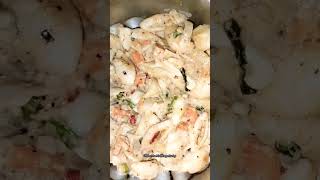 Today's dinner menu white sauce pasta #manibublibengalivlog #viral #shorts #pasta