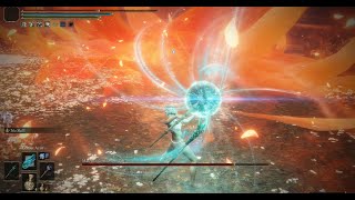Elden Ring Fighting Malenia Using Mage Build 4k