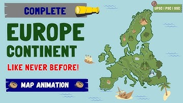 यूरोप महाद्वीप | Europe Continent Complete Lecture | World Geography by Ravi Sir