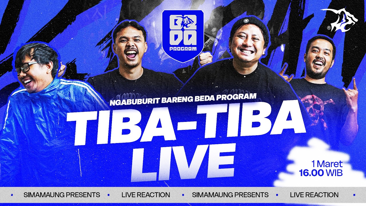 TIBA TIBA LIVE BEDA PROGRAM