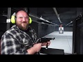 Strongman first time on a shooting range