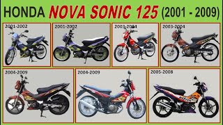 Sejarah Honda NOVA SONIC 125 (2001 - 2009)