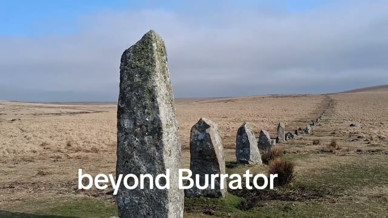 За Бурратором. Каменные ряды Дартмура. Прекрасные прогулки по Дартмуру.