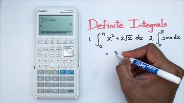 How to Solve Definite Integrals on the Casio FX-9860 GIII Graphics Calculator