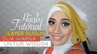 Tutorial hijab wisuda dengan layer, tutorial hijab wisuda dengan hiasan kepala, dengan model phasmina. semoga bermanfaat.... 