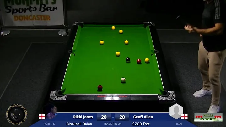 Rikki Jones v Geoff Allen 200 Pot