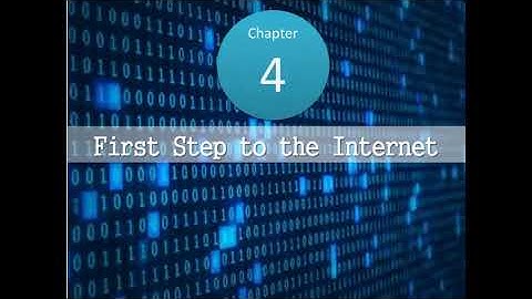 First Step To The  Internet | Part - 1