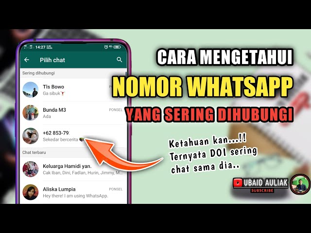 Cara Mengetahui Kontak WA Yang Sering Dihubungi class=