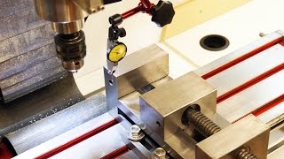 How to install vice/vise on miling table at a right angle [parallel]
