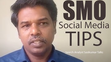 SMO Tips. Social Media Promo Tips. Search Analyst Sasikumar Talks. (Tamil) #SasikumarTalks