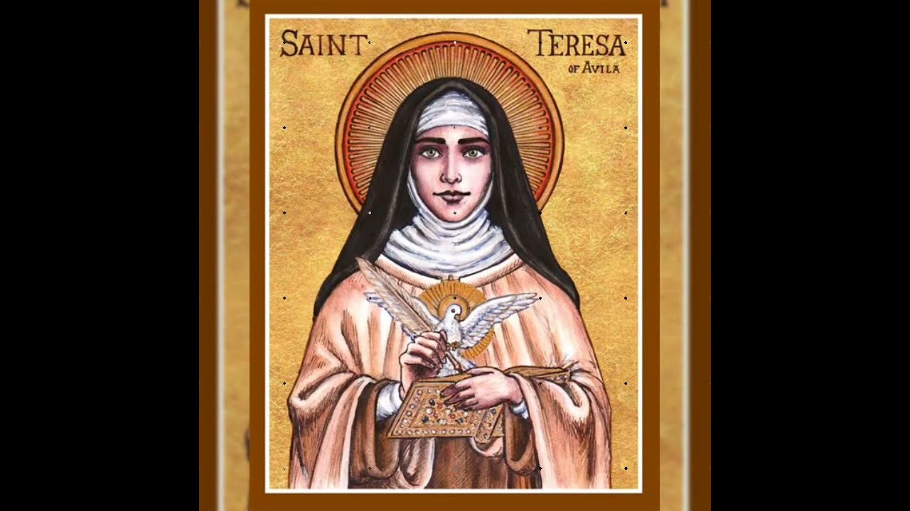 Saint of the Day for October 15. Saint Teresa of Avila. YouTube