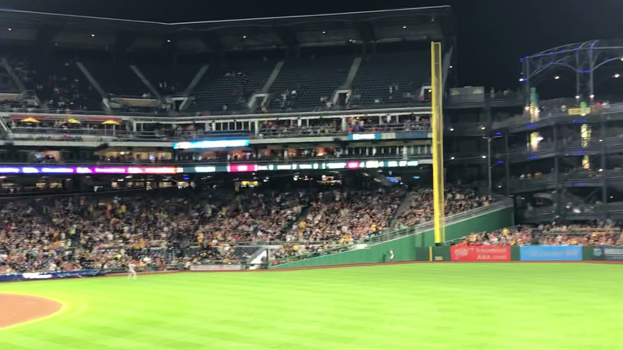 Michael Chavis 2 RBI Double - 10/2/21 - View From Stands