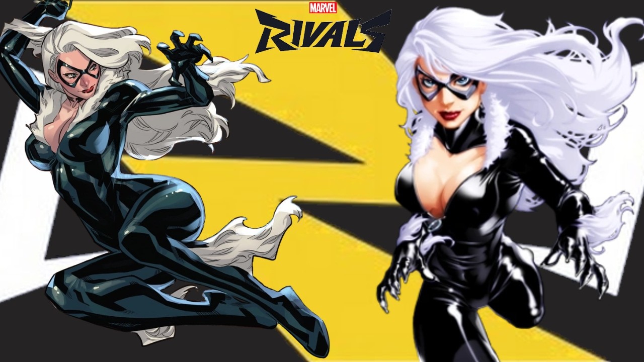 Концепт персонажа Чёрная Кошка / Соперники Marvel