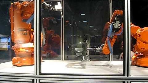 ABB Clean room robot demonstration