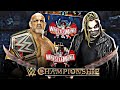 Goldberg Vs The Fiend Bray Wyatt Match  For The WWE ...