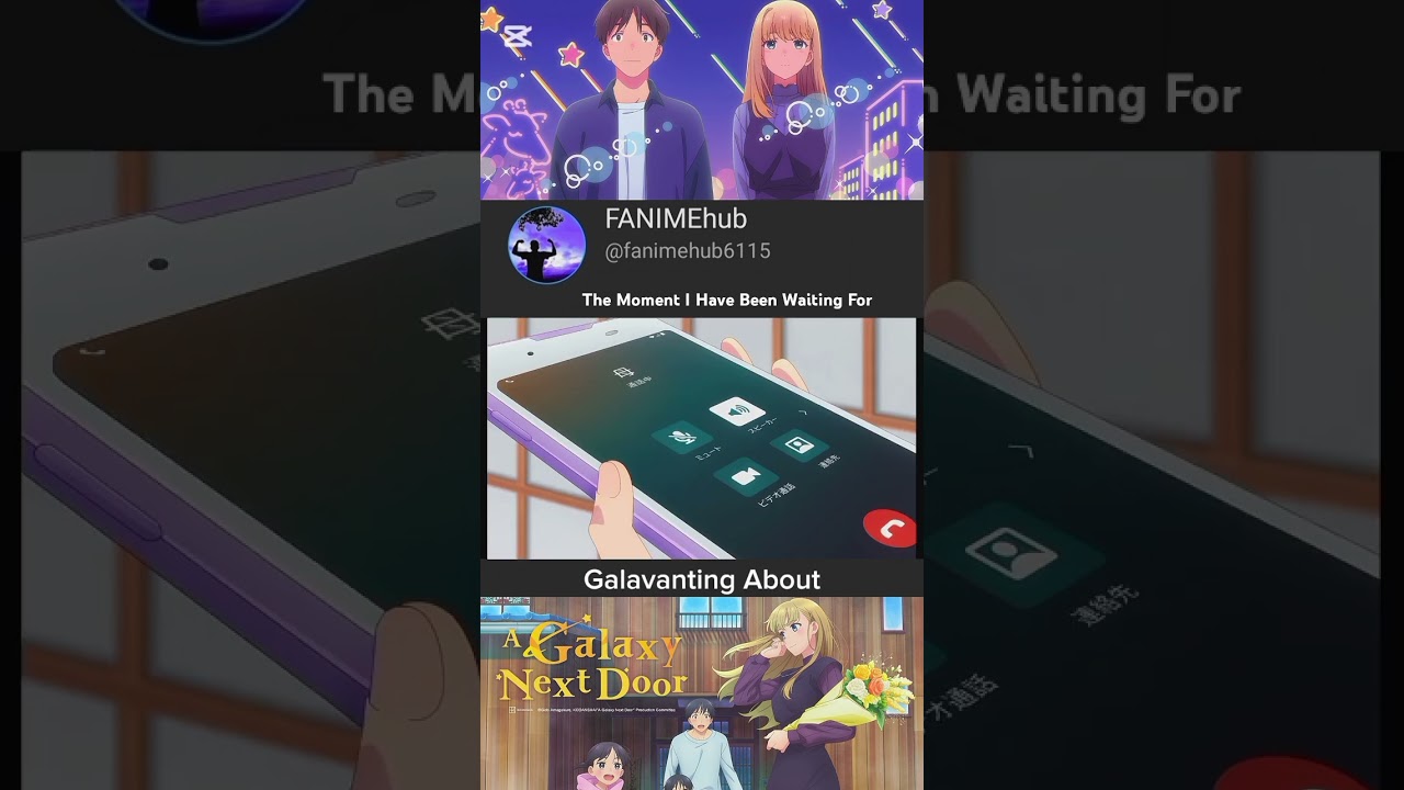 Anime : A Galaxy Next Door 