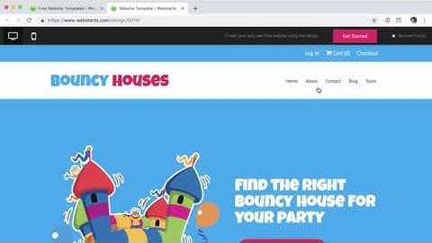 How To Create A Free WebStarts Account