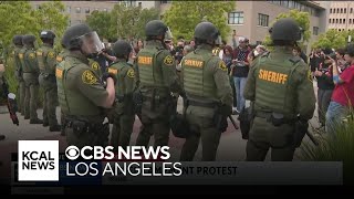Watch Live: UCI encampment protest and arrests | full coverage